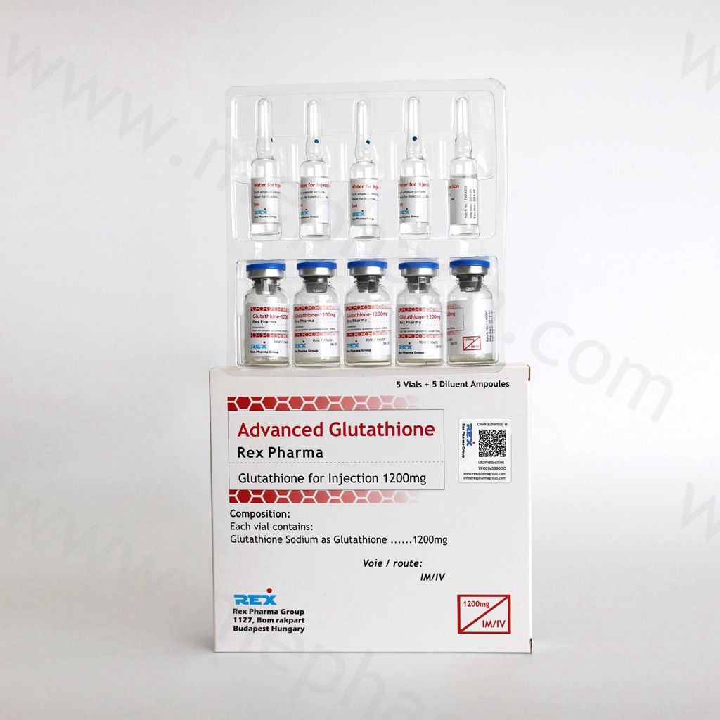 1200mg Glutathione Injection for Skin Whitening