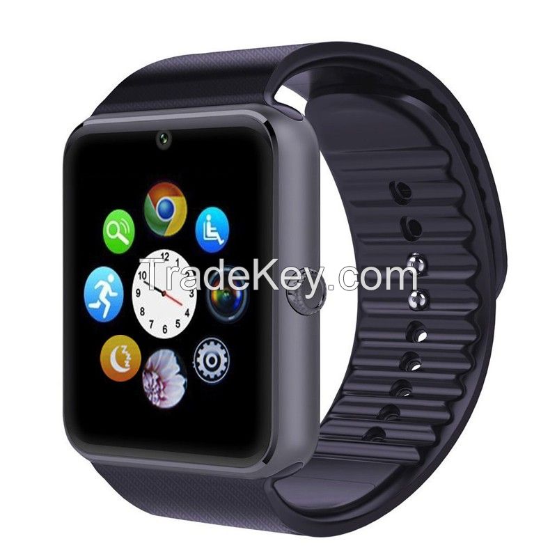 Multilingual ! Smart Watch GT08 Clock Sync Notifier Support Sim Card Bluetooth for Apple iphone Android Phone Smart Watch