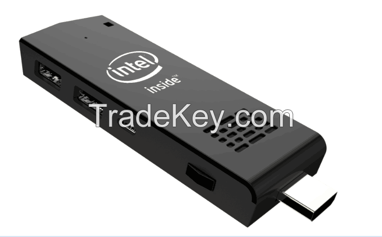 Windows 10 2GB RAM 32GB Capacity Mini pocket PC HDMI TV stick Player box Quad-Core 1.33GHz Atom Computer Stick