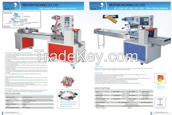 Flow Pack hardware Packaging Machine