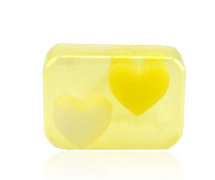 Lemon oil transparent hanamde soap