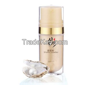 Shake powder foundation cream (paste oily waterproof invisible) OEM