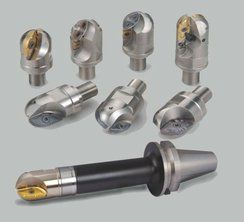 Indexable threaded bar cutter