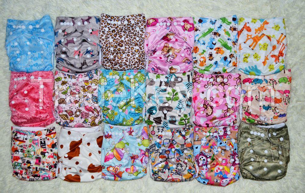 Over 150 prints of high quality cloth diapers for cheap sale