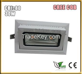 30W COB Rectangle Down Light