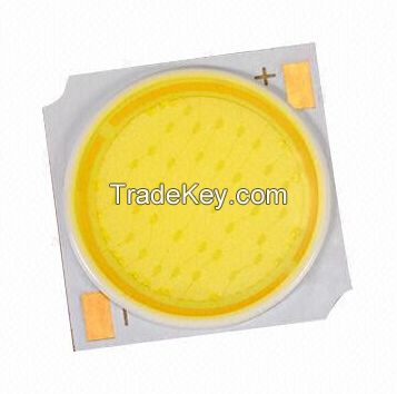 7W White COB LED with aluminum substrate and 80Ra CRI