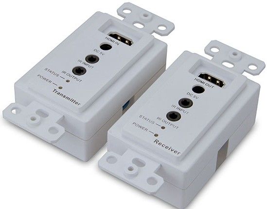 50M single Cat5e/6 HDMI wallplate extender with bi-direction IR