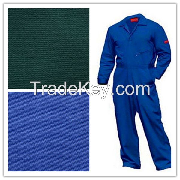 Twill Cloth Workwear Polyester/Cotton Fabric Dyed