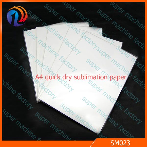 sublimation paper 100 sheets A4 quick dry sublimation paper for mug plate t-shirt Phone cover crystal DIY sublimation paper cup
