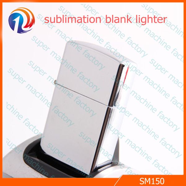 silver blank sublimation lighter with metal box DIY photo print customise lighter blanks fashion design siver metal lighter sale