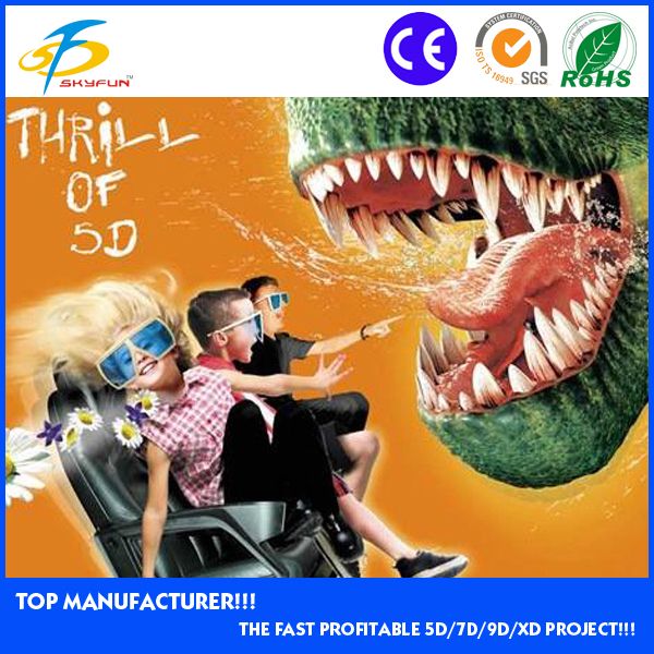 2014 new investment 5d cinema 5d movie 5d theater game machine for sale