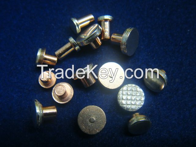 Thermal Material Silver Electrical Contact Rivet