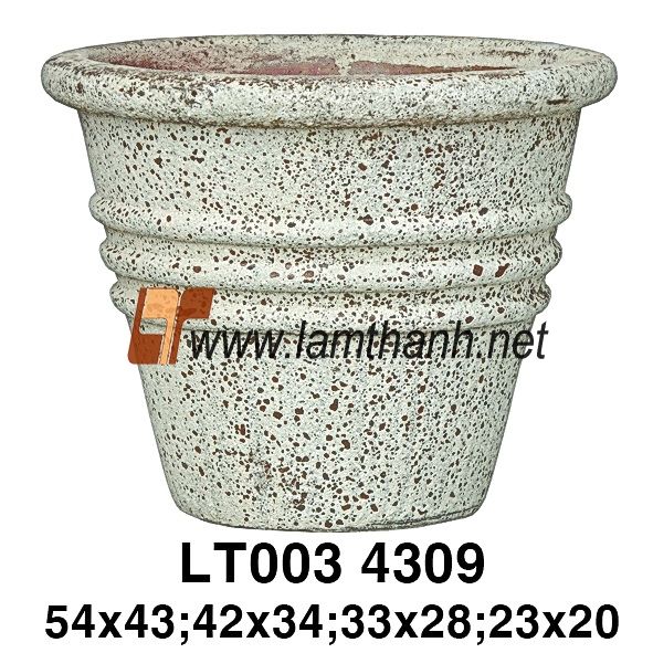 Green Antique Pottery Flower Pot