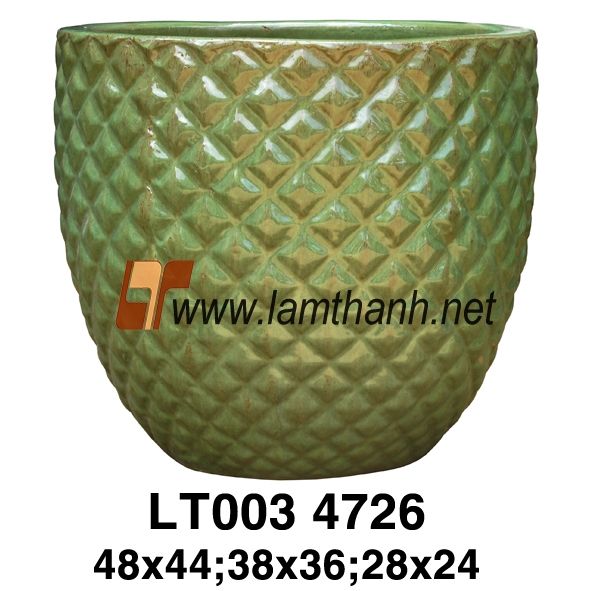 Modern Outdoor Ceramic Glazed Flower Pot