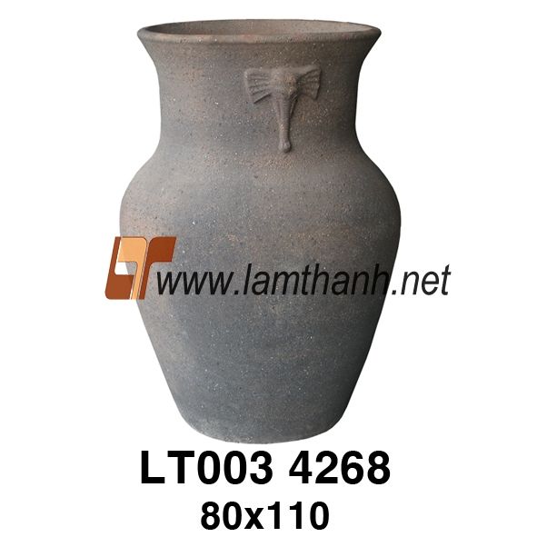 Antique Stone-like Ceramic Vase