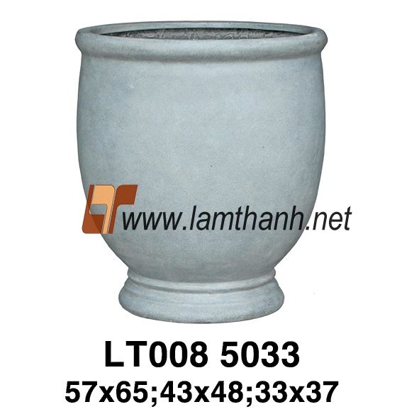 Light Blue Poly Sante Ceramic Pot