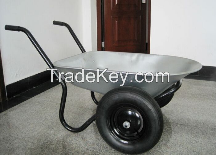 double wheel wheelbarrow WB6406