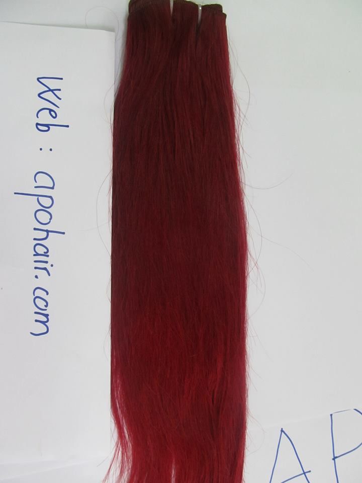 Color hair - Machine weft hair