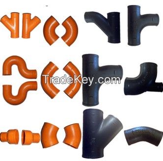 EN877 Cast Iron Pipe Fittings/ASTM A888 Cast Iron No Hub Pipe Fittings