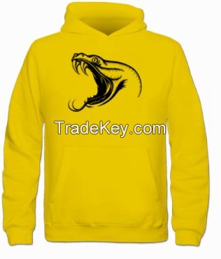 Snake Sticker Printed Hoodie