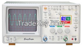 30 MHz Oscilloscope with Color LCD Digital Readout & Component Tester