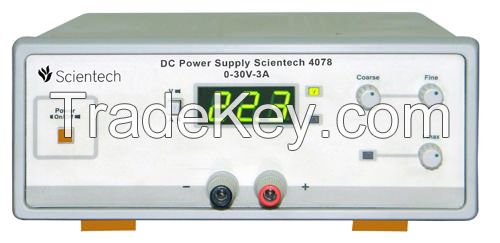 0 - 30V - 3A DC Power Supply