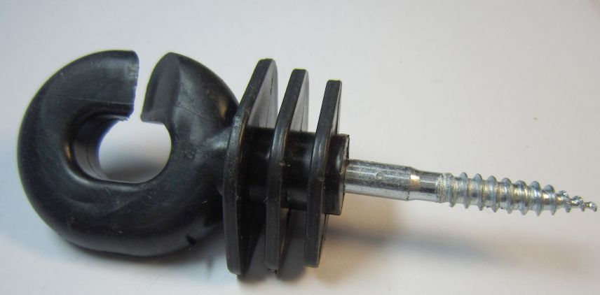 Black Stronge Electric Fencing Ring Insulators