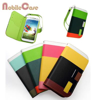 Sell PU leather protector cover case for samsung galaxy S4/i9500
