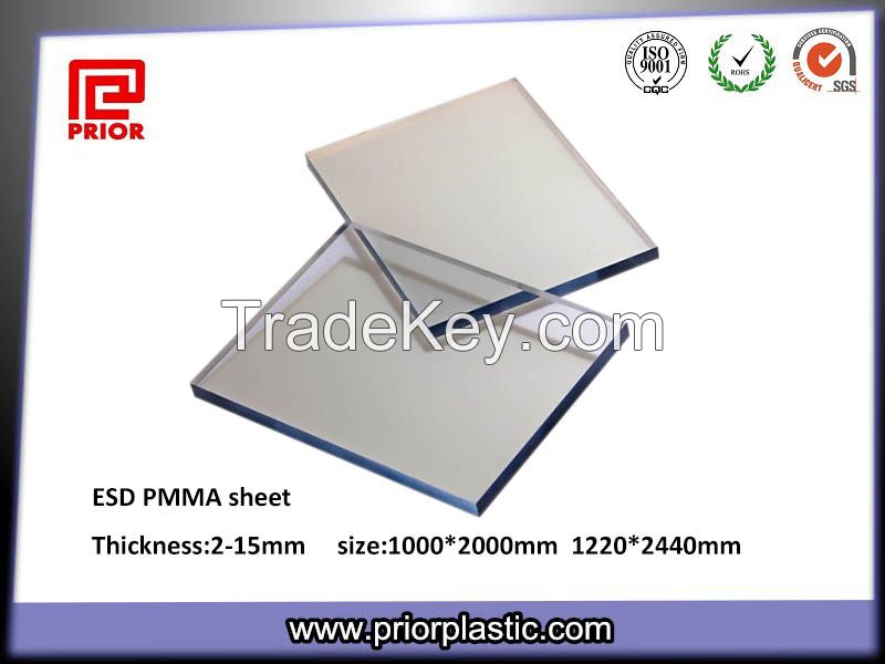 Anti-Static Plastic Sheet, PMMA/Acrylic/Plexiglass Sheet