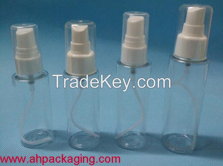 Liquid Mist Sprayer Bottles Screw 60 ML Cosmetic Dispenser Pump for Cosmetic packaging