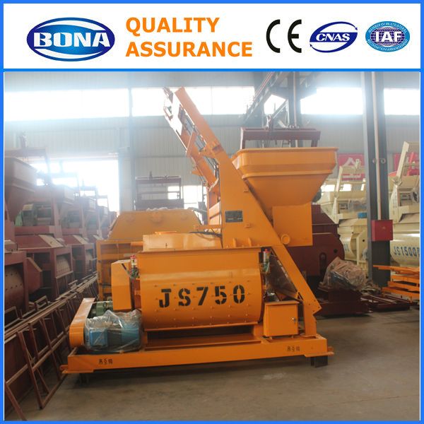 Bona Concrete Mixer JS750 Twin Shaft Compulsory Concrete Mixer hot sale