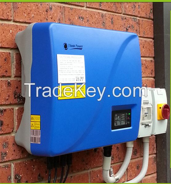 VDE CE SAA Certified Solar Grid Connected Inverter with Best price