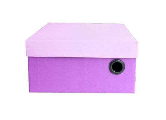 High quality Paper box for shoe with air escape hole