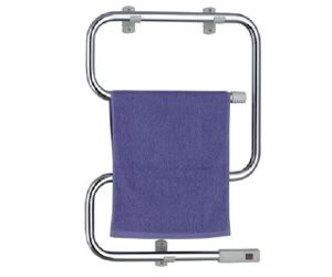 KMA6102C Chromed Steel Electric Wiring Chrome Towel Rail, Heated Towel Rail