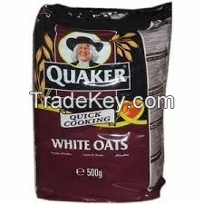 Quaker Oats, Quaker White Oats 500g Pouch