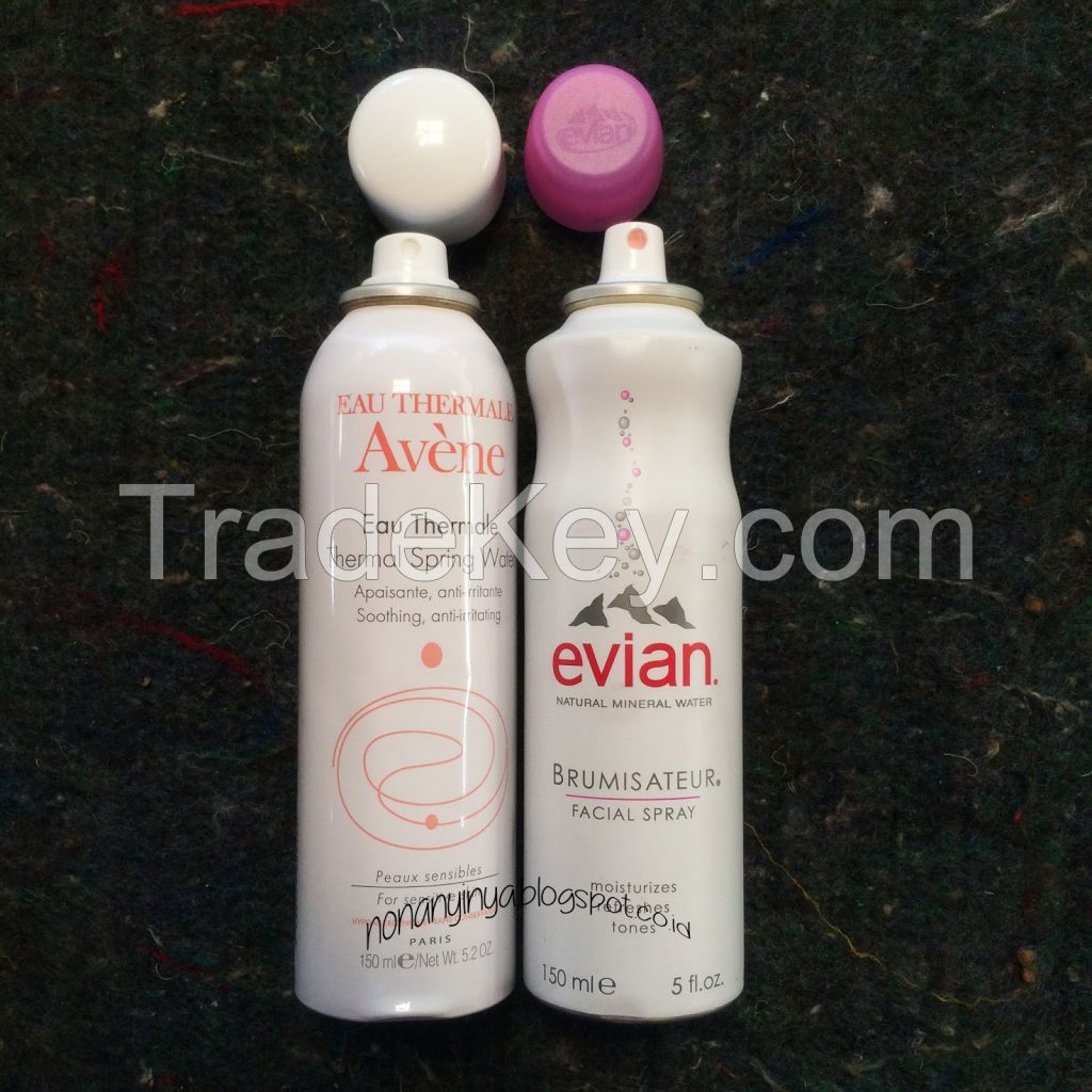 Institut Esthederm Eau Cellulaire Spray 200ml, Evian Face and Body Spray 300ml