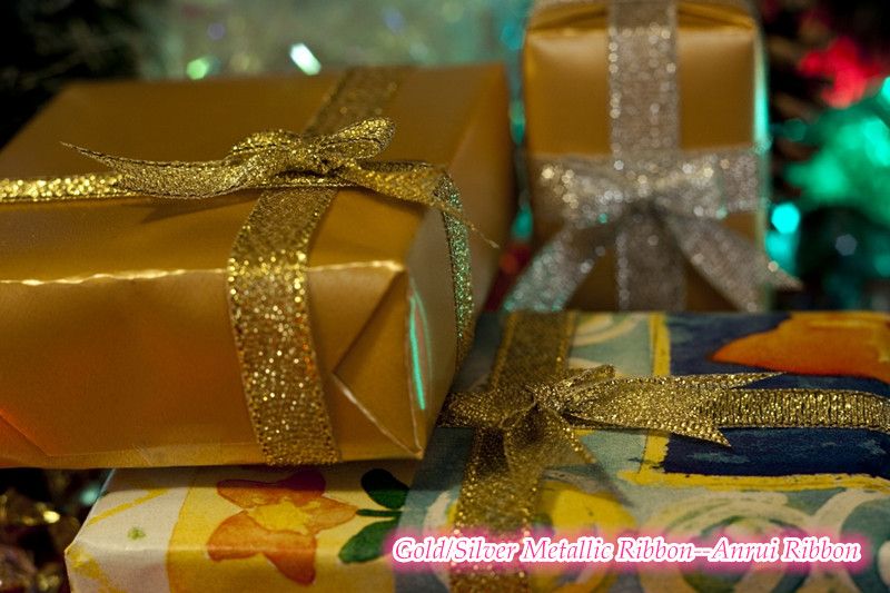 Gift packaging ribbons