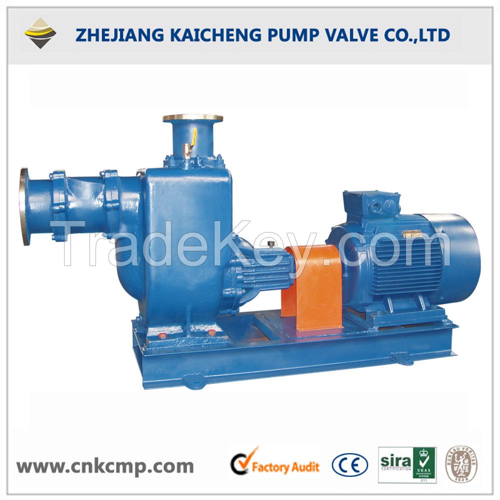 ZW self priming sewage pump