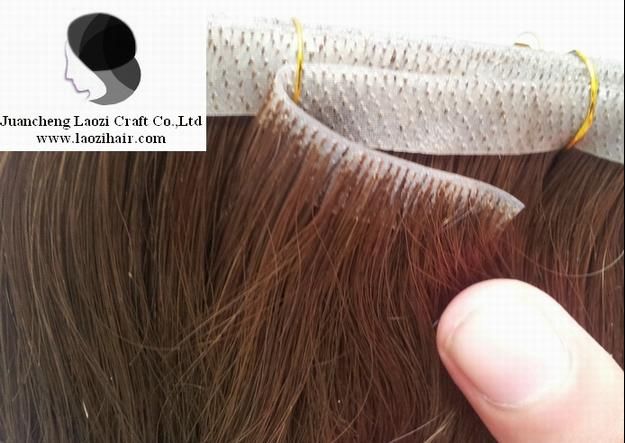 skin hair weft