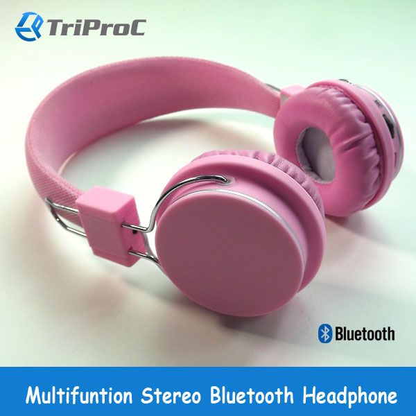 A2DP AVRCP multifunctional Stereo Bluetooth Wireless Headphone Headset