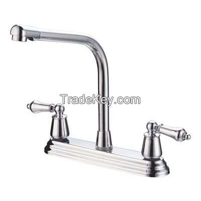 New Fashionable Two Handle Brass Basin Faucet