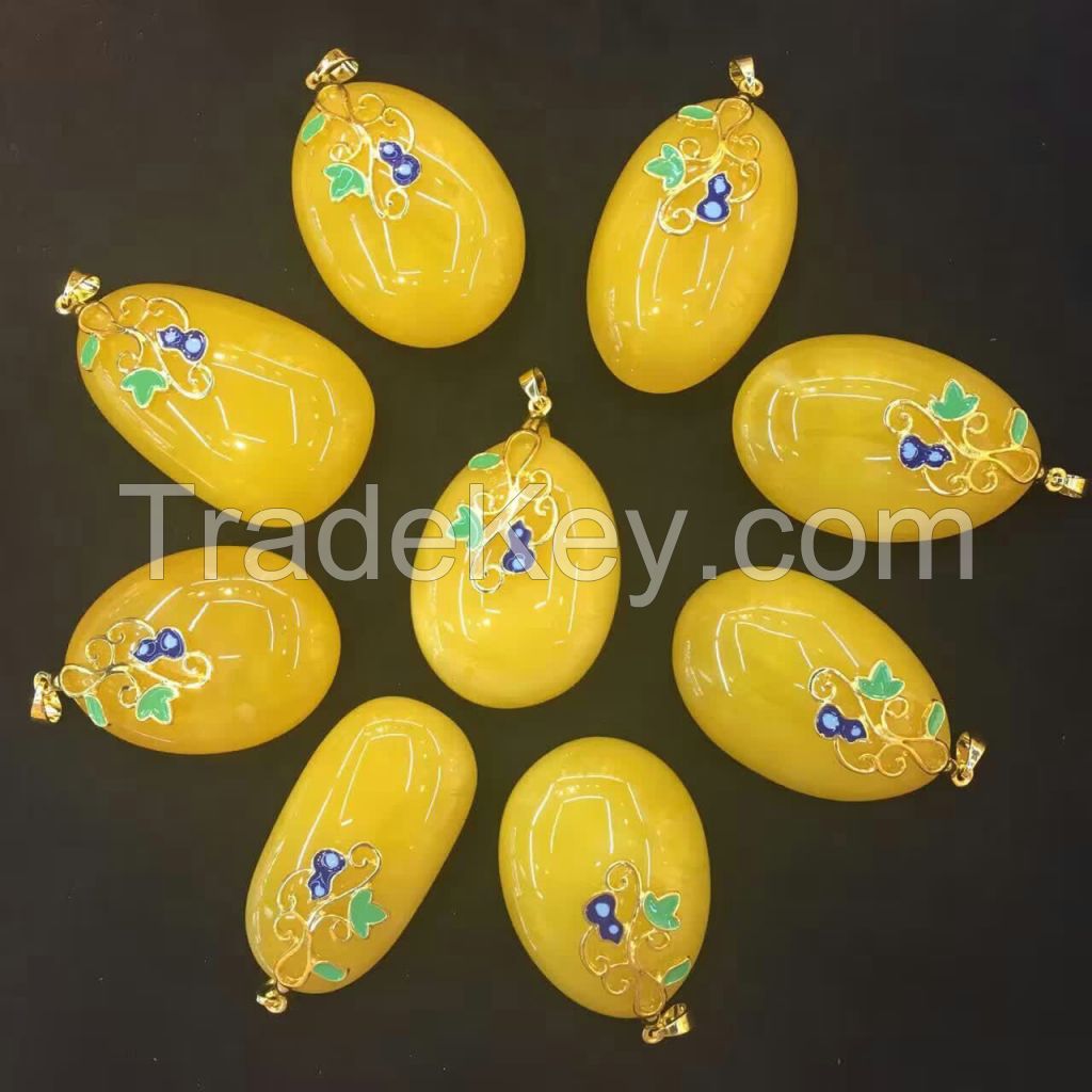 Amber Pendants