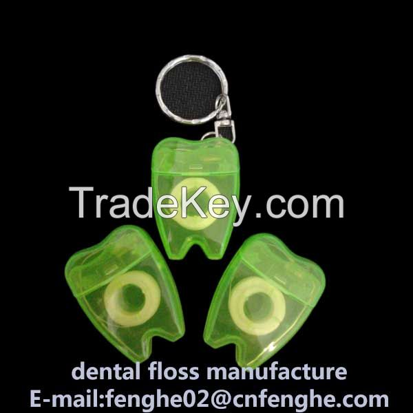 tooth shape dental floss