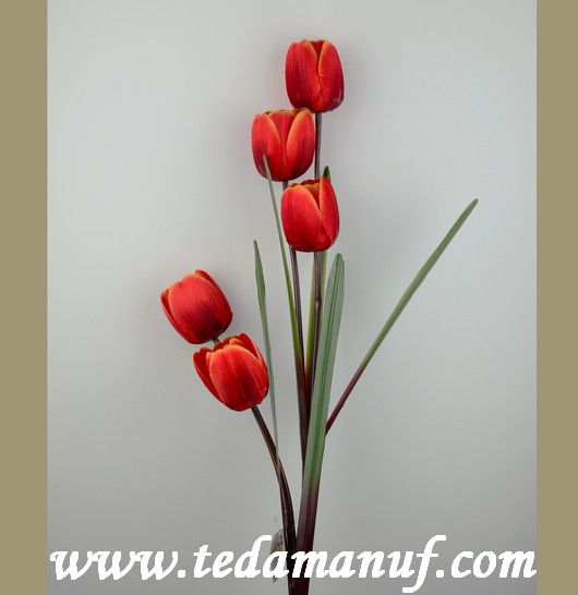 100cm Artificial flower Tulips for Home Decor