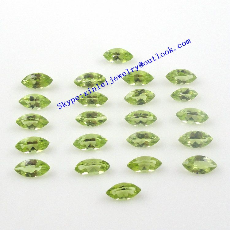 Peridot Salad Cubic Zircon Marquise Cut Loose Gemstone, 16# Apple Green color CZ marquise loose, apple zircon loose marquise AAA quality