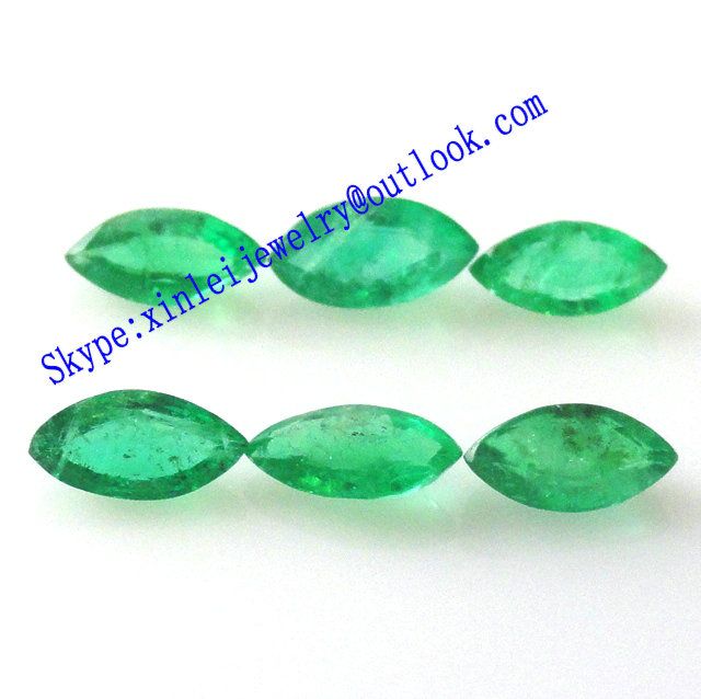 Green Cubic Zircon Marquise Cut Loose Gems with All Size, High quality green CZ marquise, 18# Zircon Marquise loose