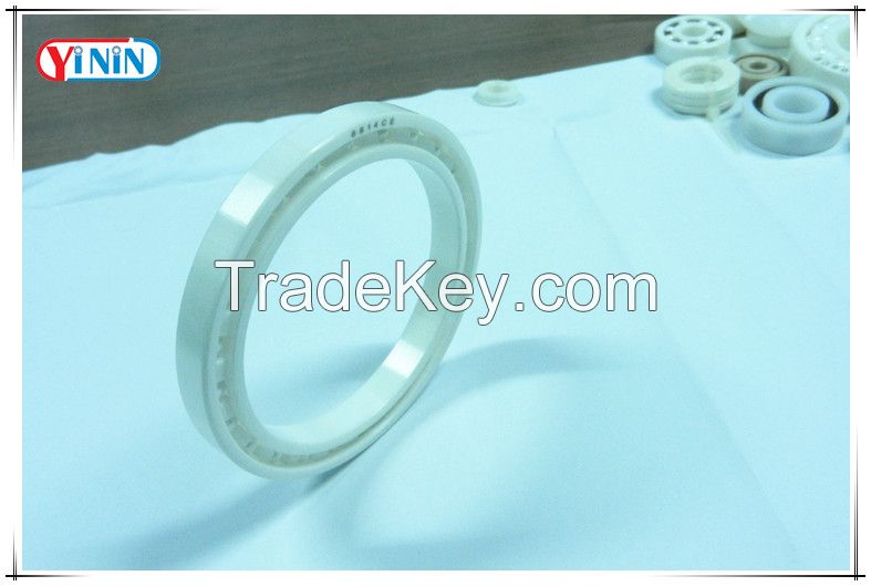 zirconium oxide Ceramic 6806 2RS ceramic bearing