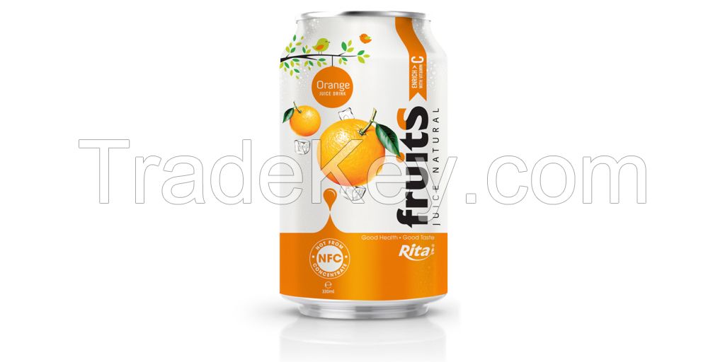 Best Fruit Orange Juice Packaging 330ml