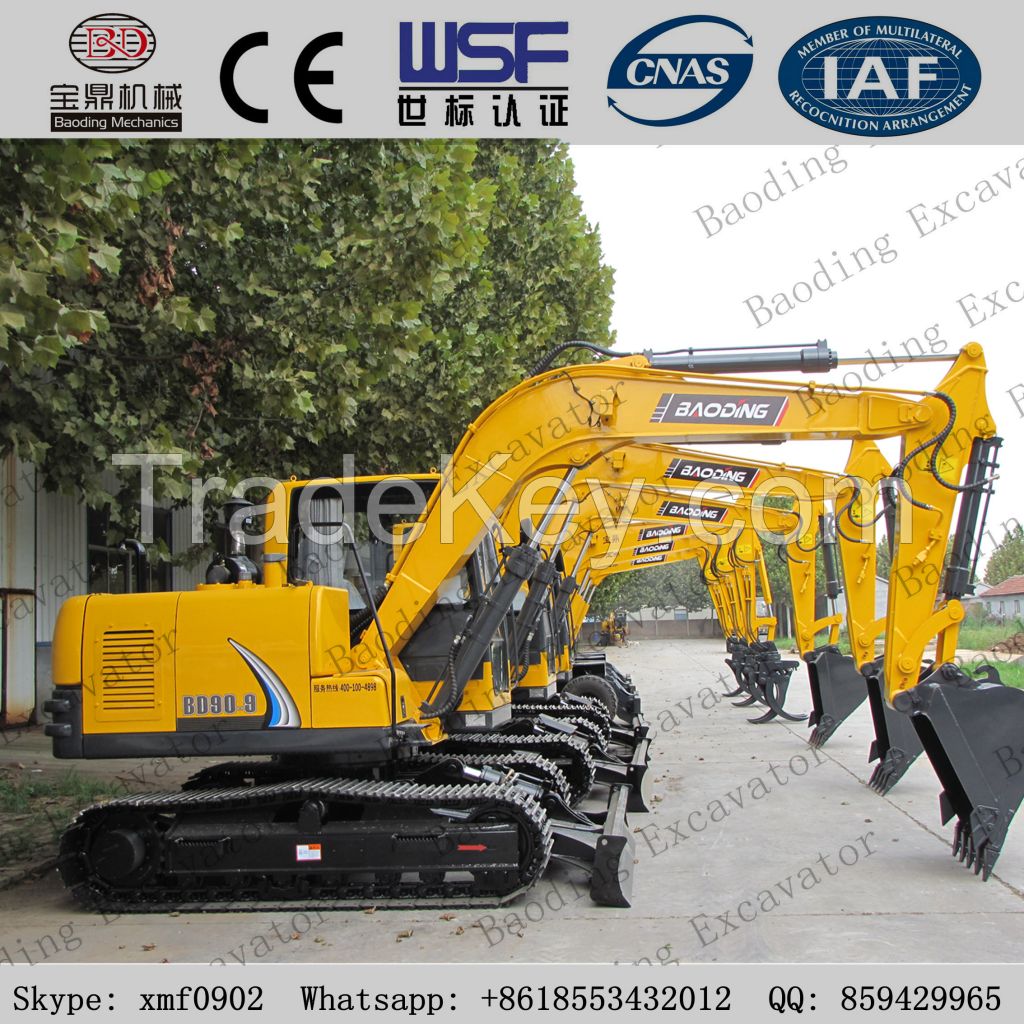 High quality small crawler excavator BD90 with 0.5m3 bucket