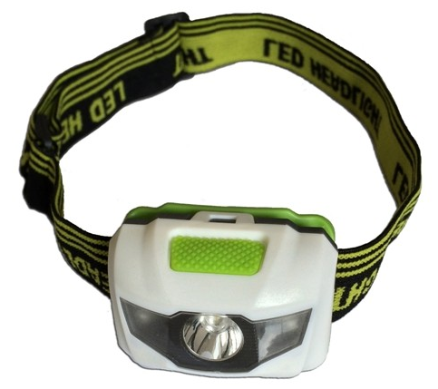 new version 1W Led Camping Cycling Outdoor Warning Headlamp